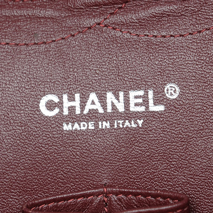Chanel Lambskin Quilted Jumbo Double Flap Black 8 of 11