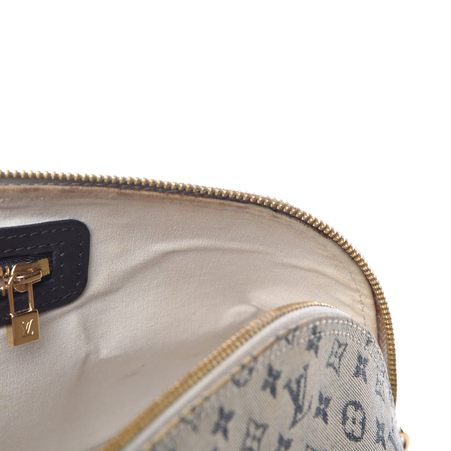 Louis Vuitton Mini Monogram Alma Long Blue 12 of 15