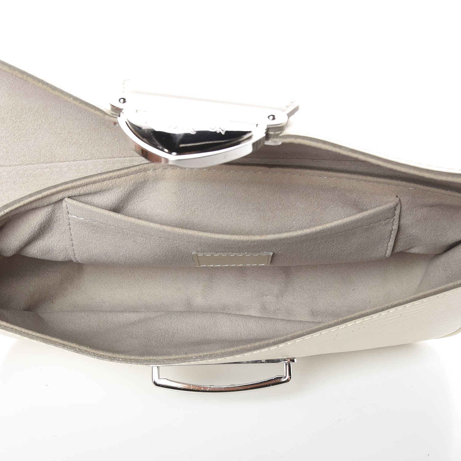 Louis Vuitton Epi Montaigne Clutch Ivory 5 of 12