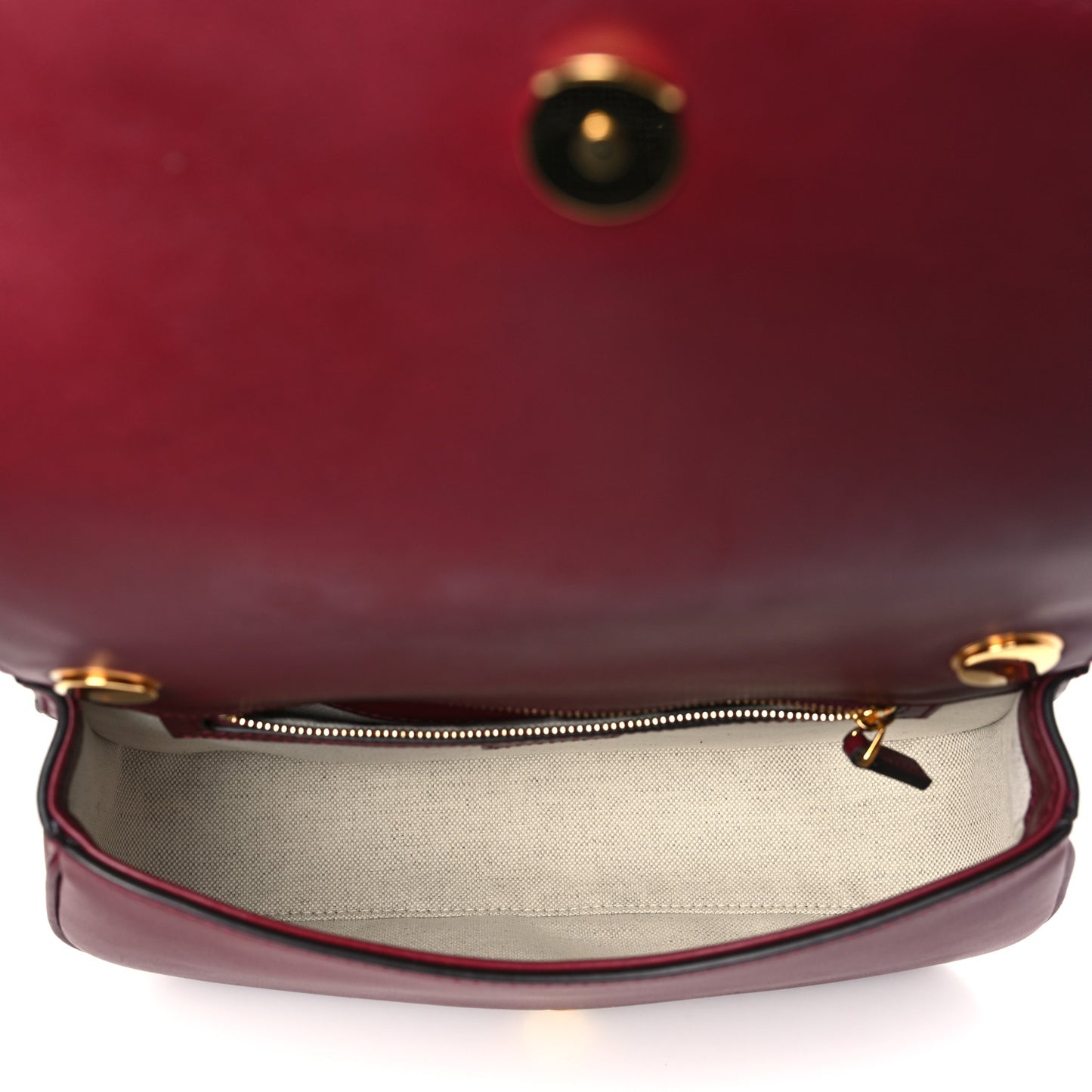 Roxy Calfskin Blondie Top Handle Bag Rosso Ancora