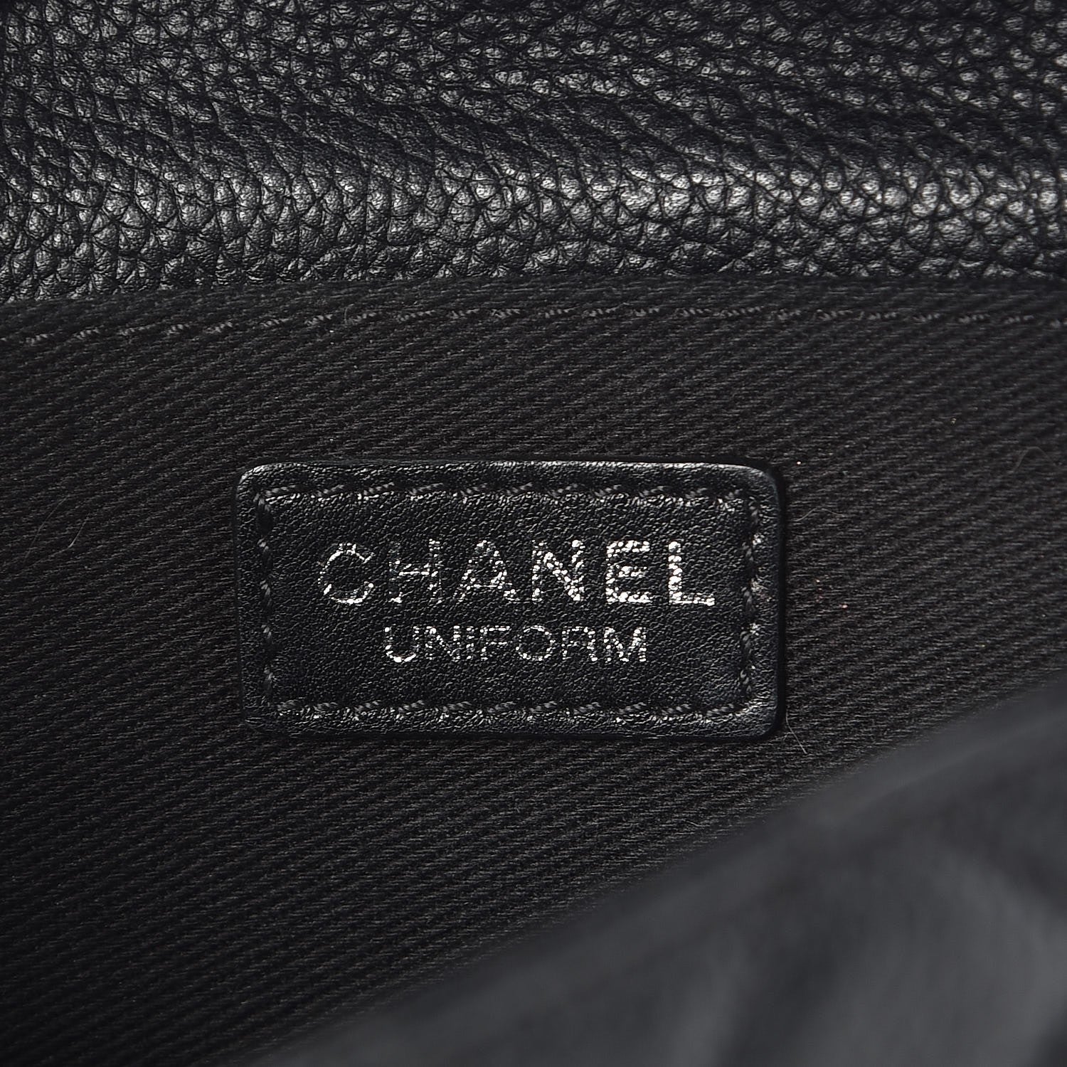Chanel Grained Calfskin Quilted 2.55 Reissue Flap Belt Bag Clutch Black 6 of 8