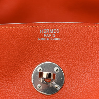Hermes Evercolor Lindy 30 Orange Poppy 6 of 18