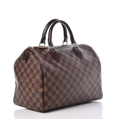 Louis Vuitton Damier Ebene Speedy 30 3 of 11