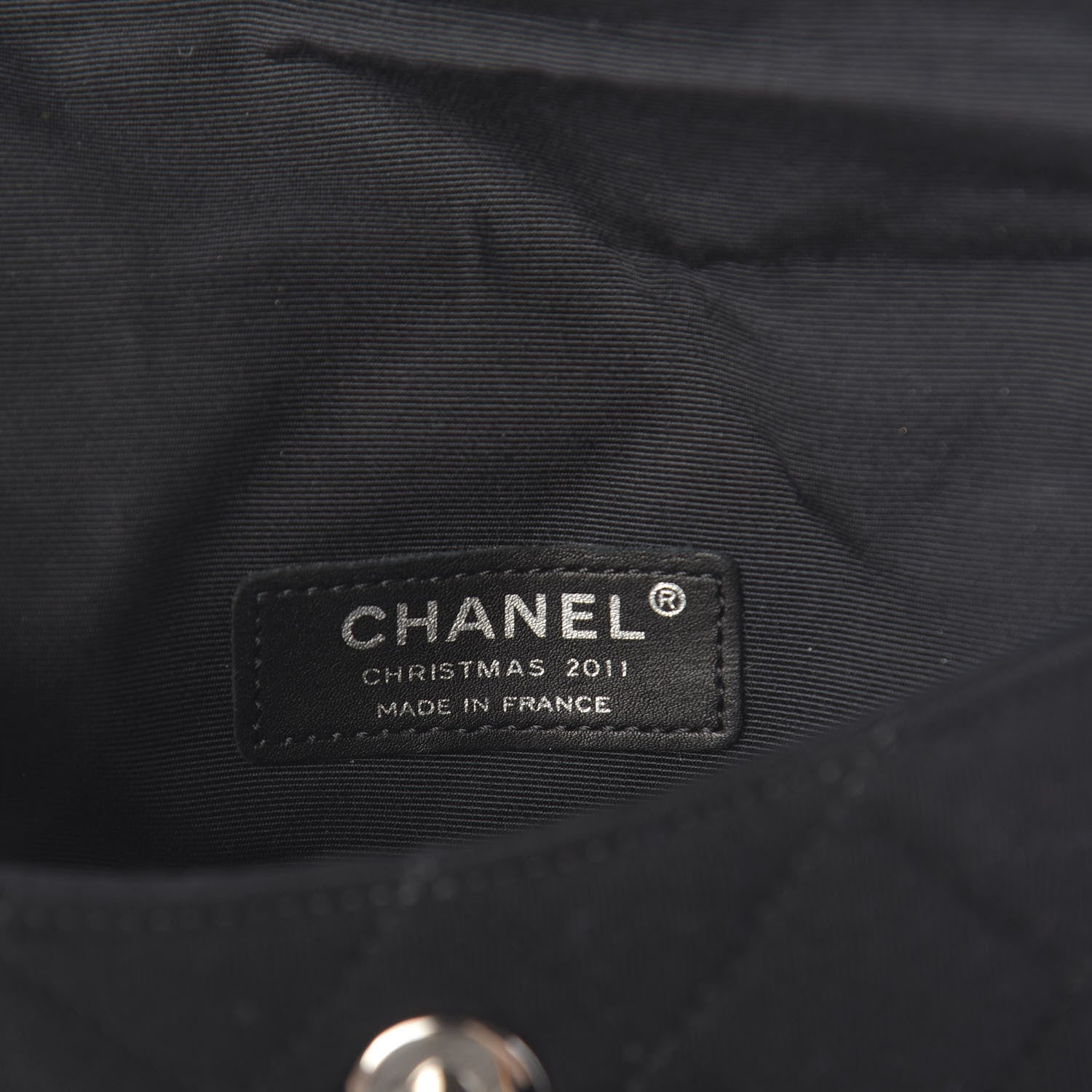 Chanel Jersey Quilted Mini Flap Black 8 of 10