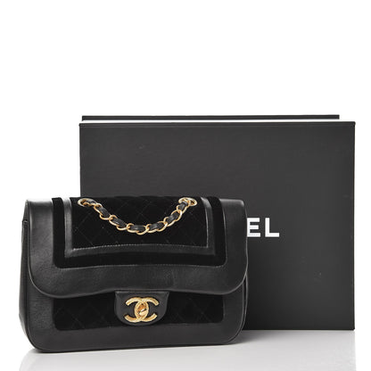 Chanel Metallic Lambskin Velvet Quilted Small Flap Black 11 of 11