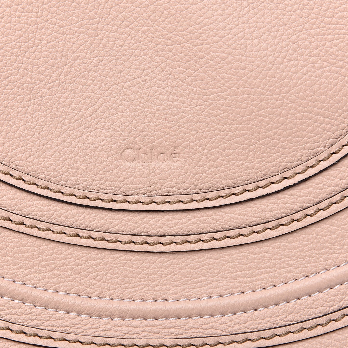 Calfskin Medium Marcie Round Crossbody Bag Blush Nude