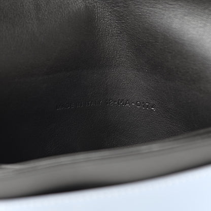 Christian Dior Calfskin Bi-Color Wallet On Chain Black Blue 7 of 10