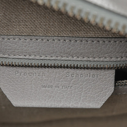 Proenza Schouler Vacchetta Calfskin Small PS13 Satchel Grey 7 of 10