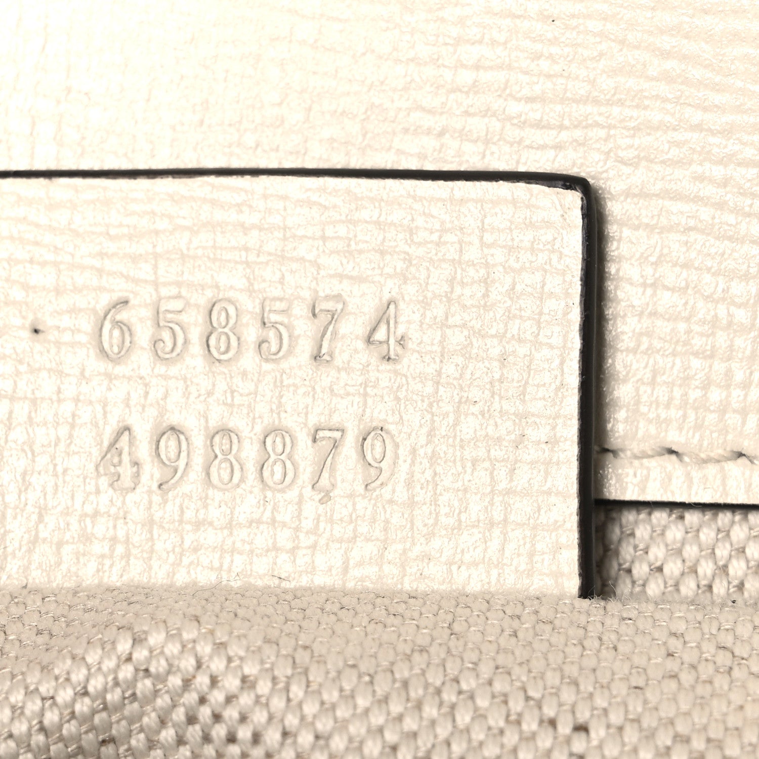 Gucci GG Supreme Monogram Web Mini Horsebit 1955 Shoulder Bag Beige Mystic White 7 of 10