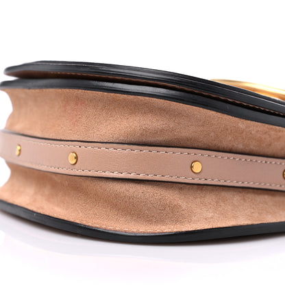 Chloe Calfskin Suede Small Nile Bracelet Bag Biscotti Beige 9 of 12