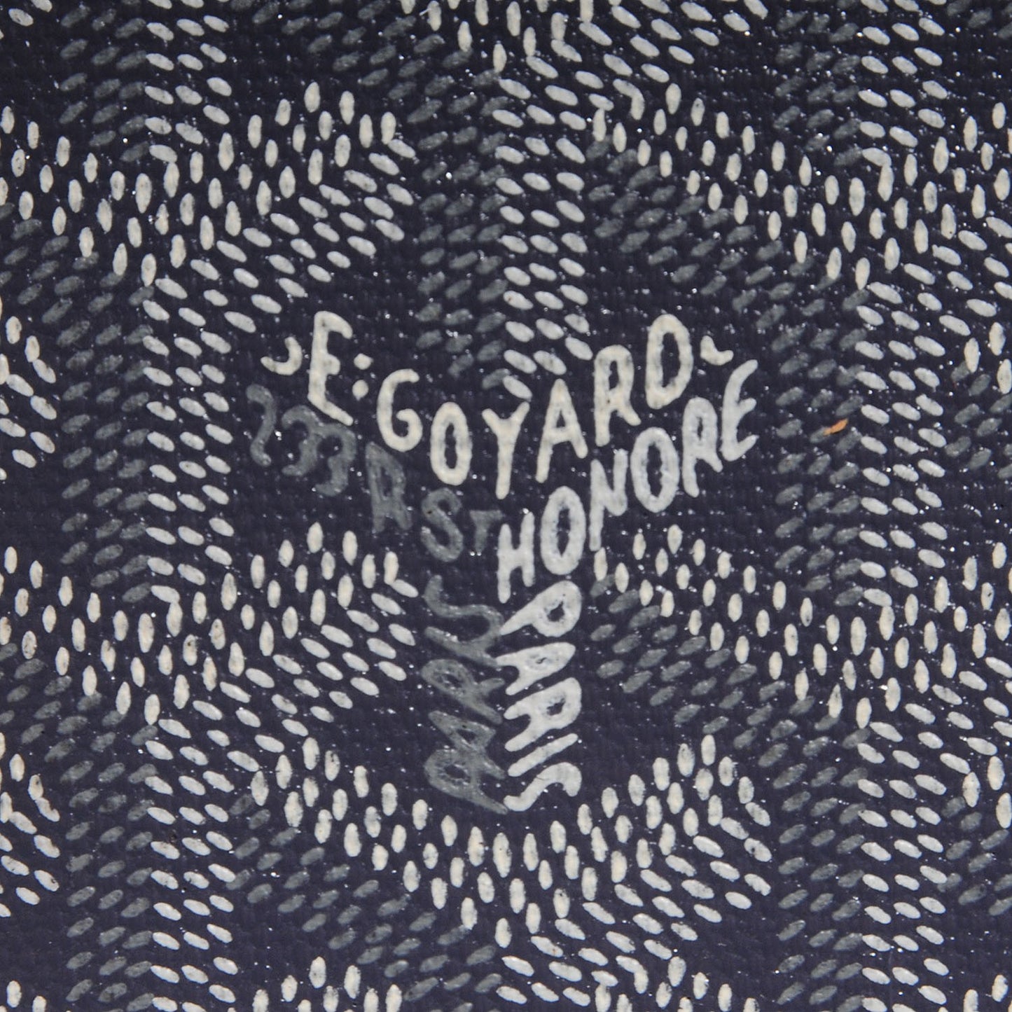 Goyardine Leather Richelieu Wallet Grey