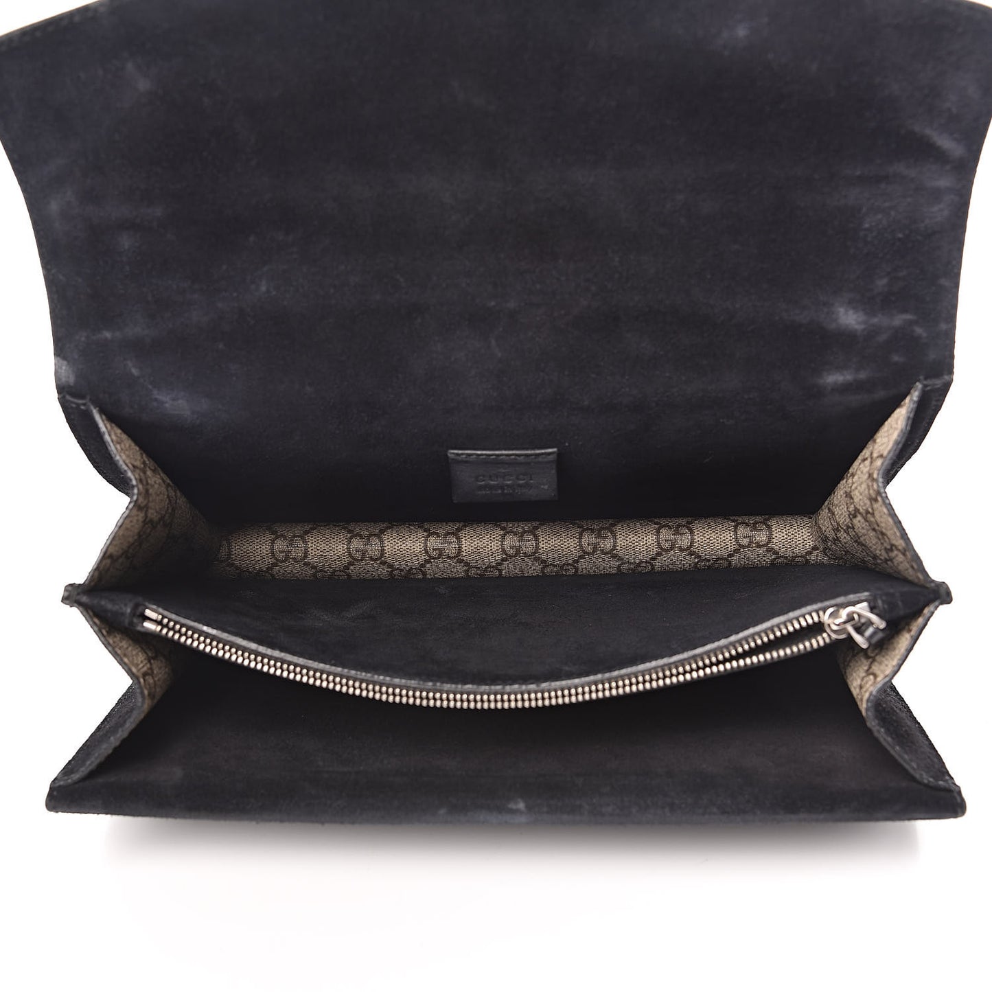 GG Supreme Monogram Small Dionysus Shoulder Bag Black