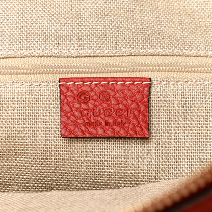 Gucci Monogram Medium Bree Shoulder Bag Red 8 of 10