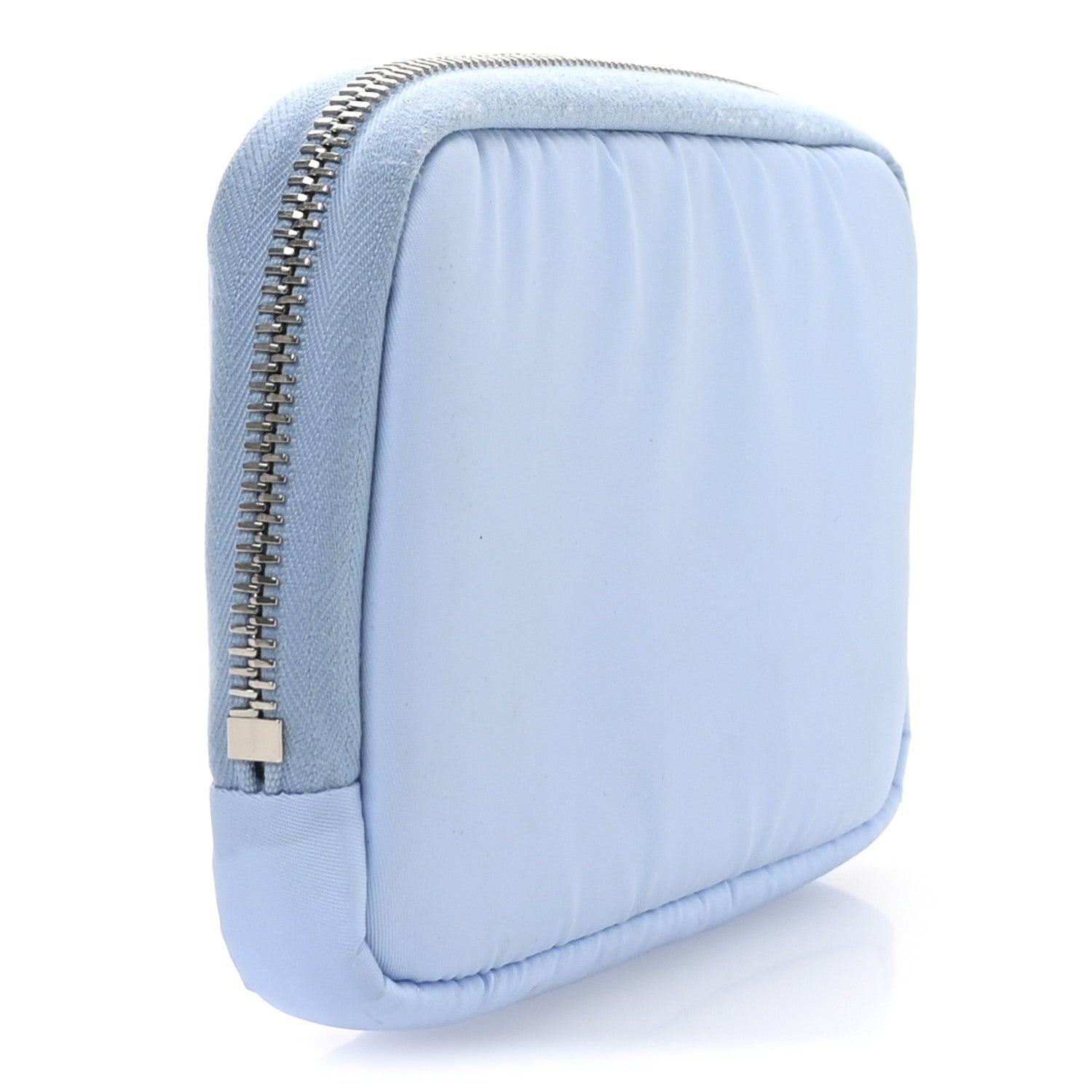 Prada Nylon Vela Cosmetic Pouch Celeste 3 of 7