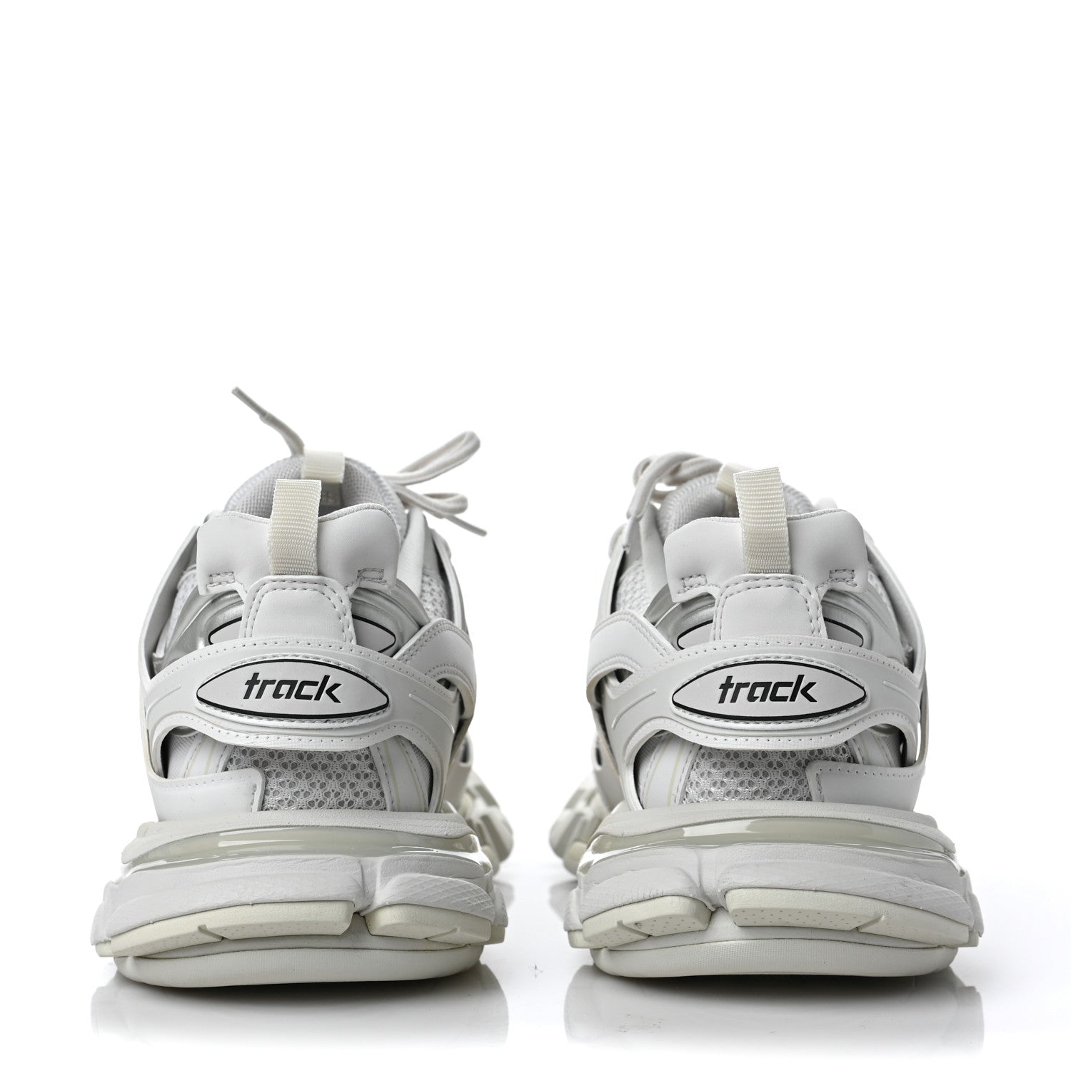 Balenciaga Mesh Nylon Womens Track Sneakers 40 White 5 of 10