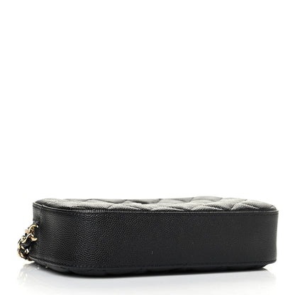 Chanel Caviar Quilted Vanity With Chain Black 3 of 4