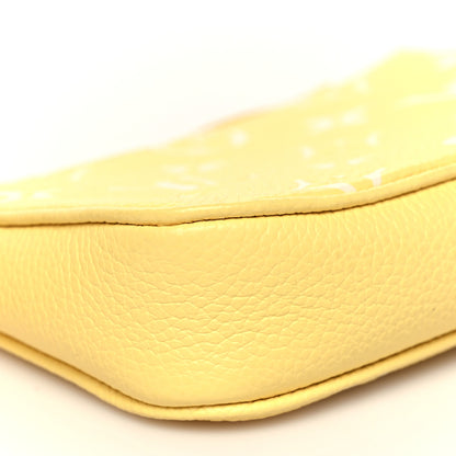 Louis Vuitton Empreinte Monogram Mini Pochette Accessories Lemon Curd Yellow 8 of 10