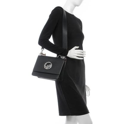 Fendi Vitello Century Opaco F is Fendi Kan I Shoulder Bag Black 2 of 13