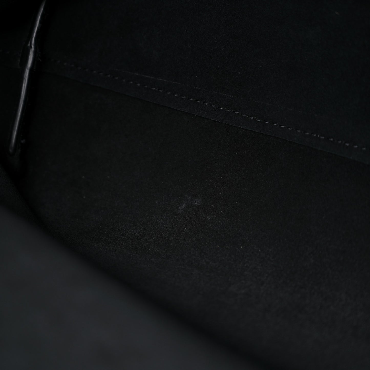 Calfskin Medium Shopper Tote Black