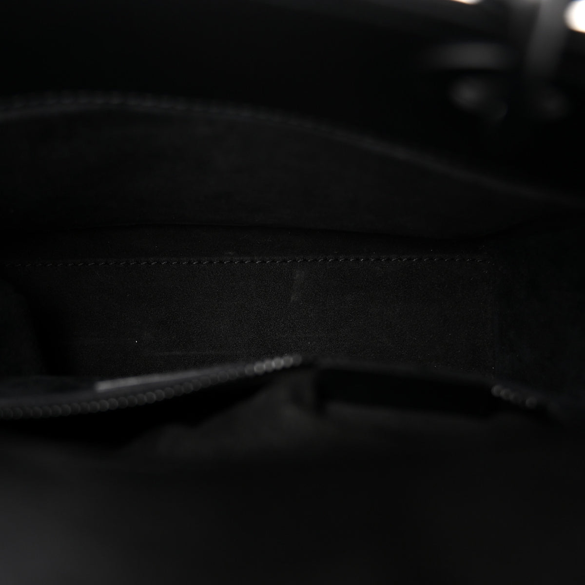 Calfskin Cannage Diamond Small My ABCDior Lady Dior Black
