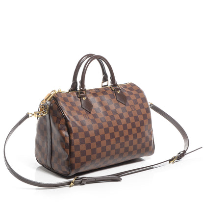 Louis Vuitton Damier Ebene Speedy Bandouliere 30 3 of 7