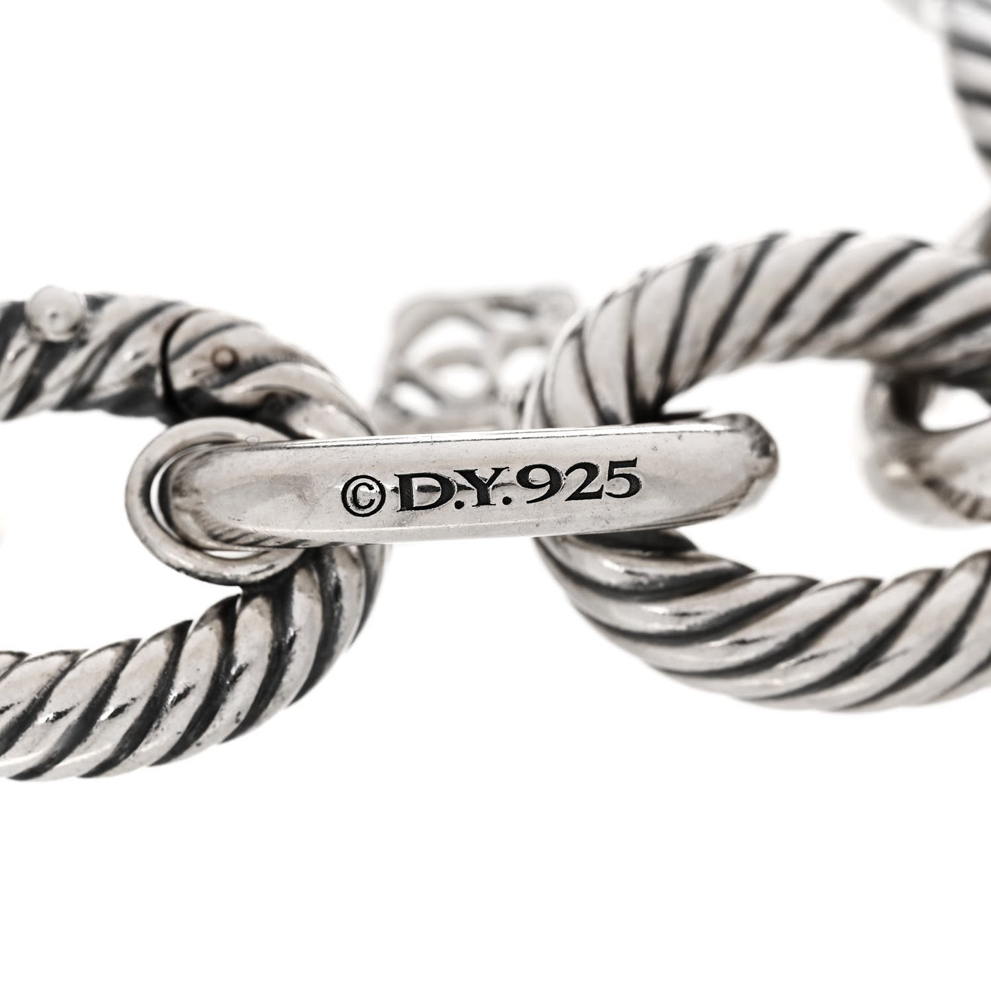 Sterling Silver 17mm Extra Large Oval Link Bracelet