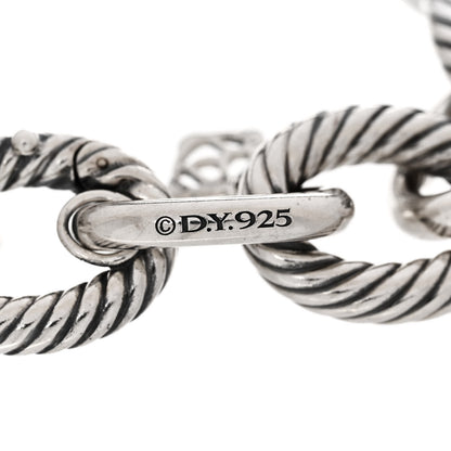 David Yurman Sterling Silver 17mm Extra Large Oval Link Bracelet 3 of 3