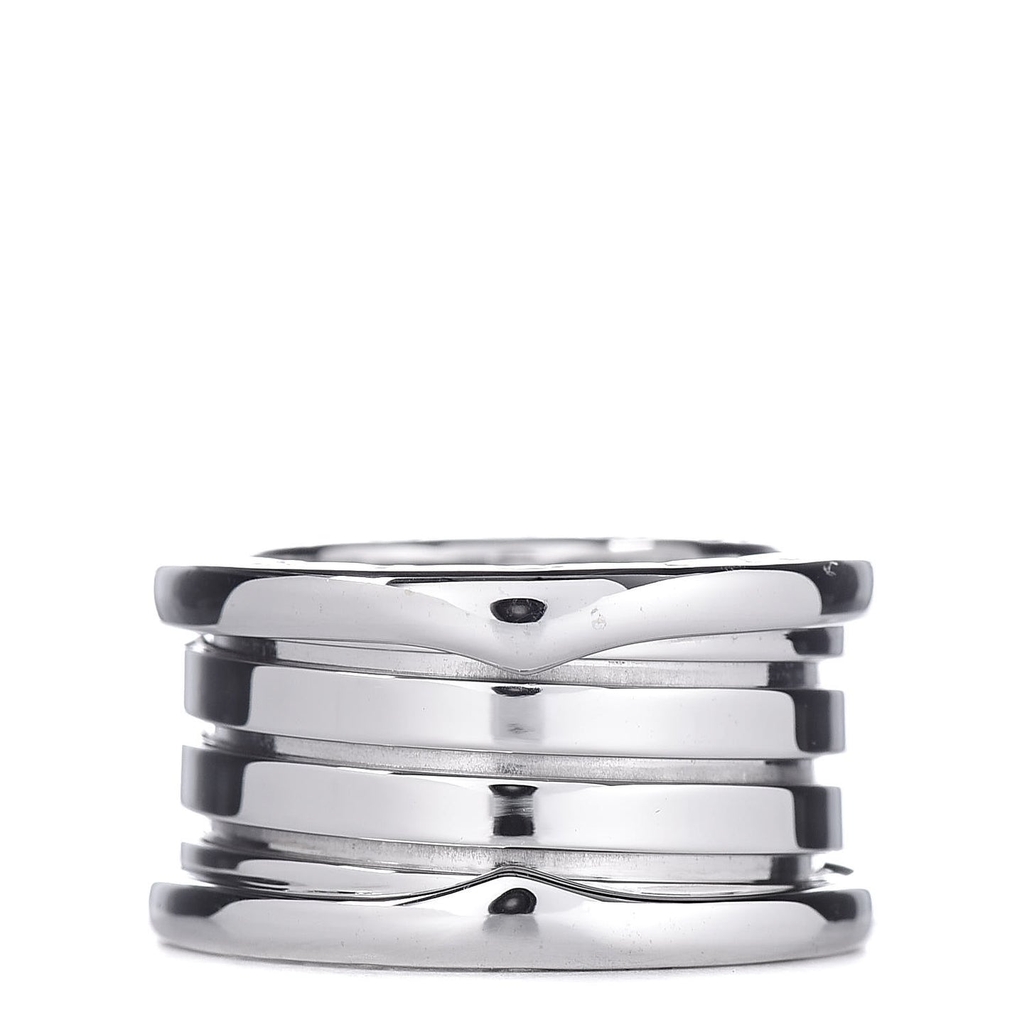 18K White Gold B.Zero1 4 Band Ring 50 5.25