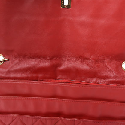 Chanel Lambskin Quilted Flap Red 9 of 16