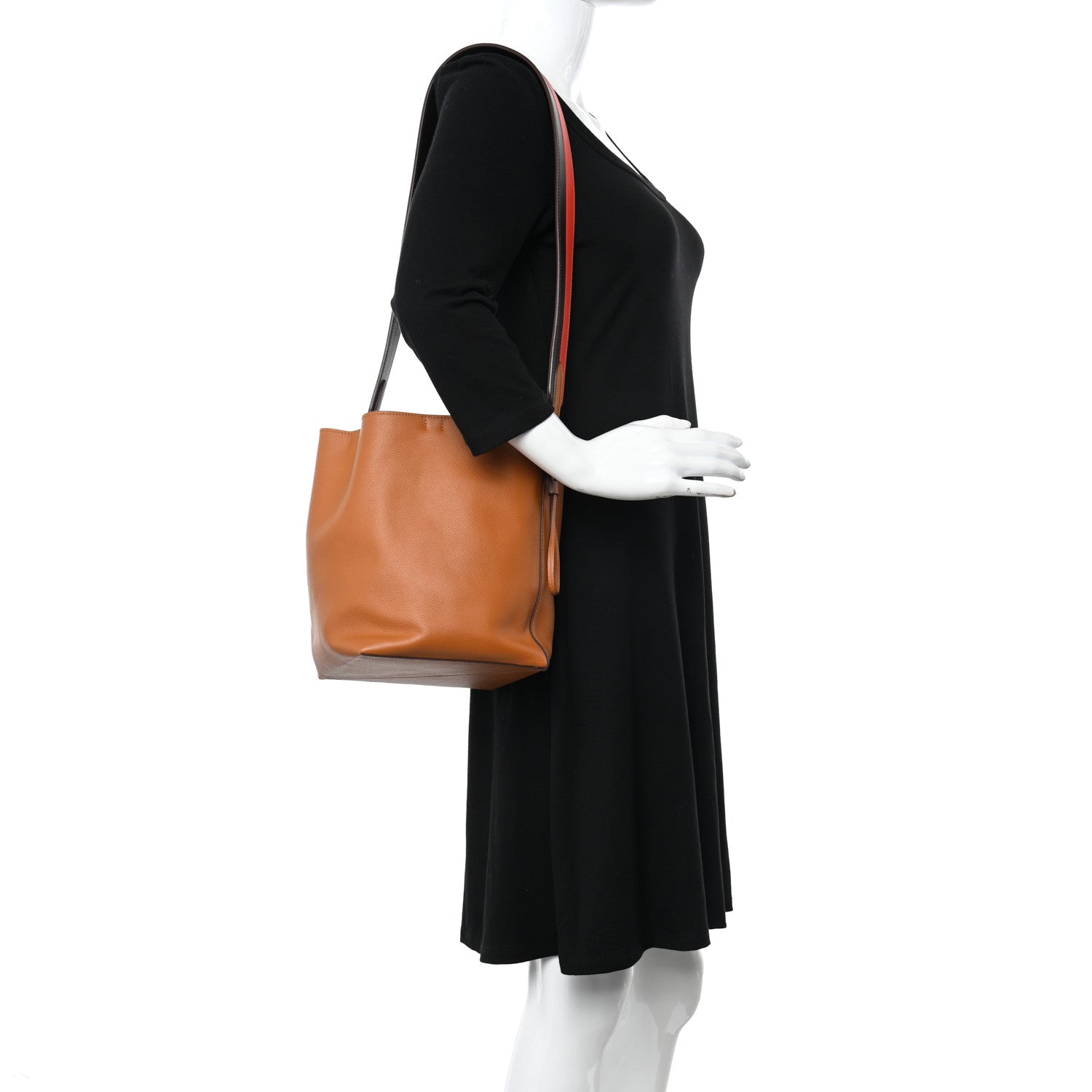 Hermes Evercolor Swift Sac Licol 17 Toffee Havane Capucine 2 of 15