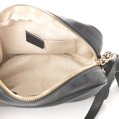 Gucci Pebbled Calfskin Small Soho Disco Bag Black 5 of 8