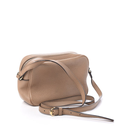 Gucci Pebbled Calfskin Small Soho Disco Bag Rose Beige 2 of 10
