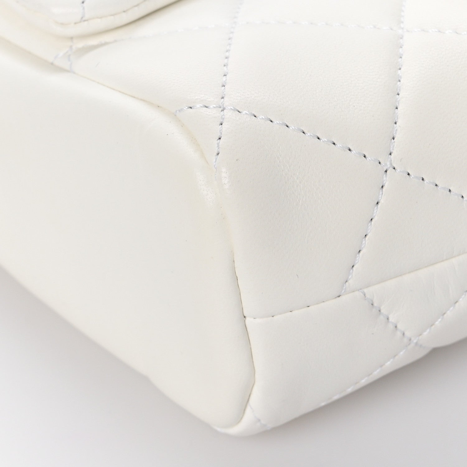Chanel Lambskin Quilted Side-Packs White 11 of 12