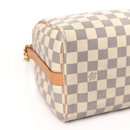Louis Vuitton Damier Azur Speedy Bandouliere 25 7 of 8