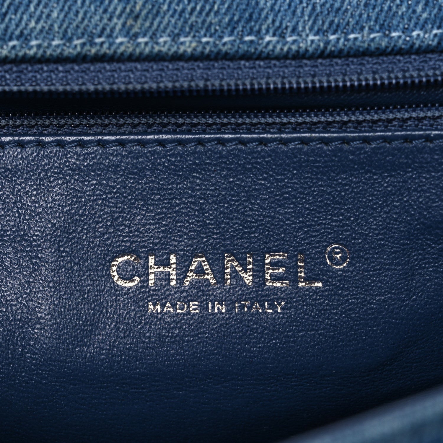 Chanel Denim Quilted Large Boy Flap Blue 5 of 9