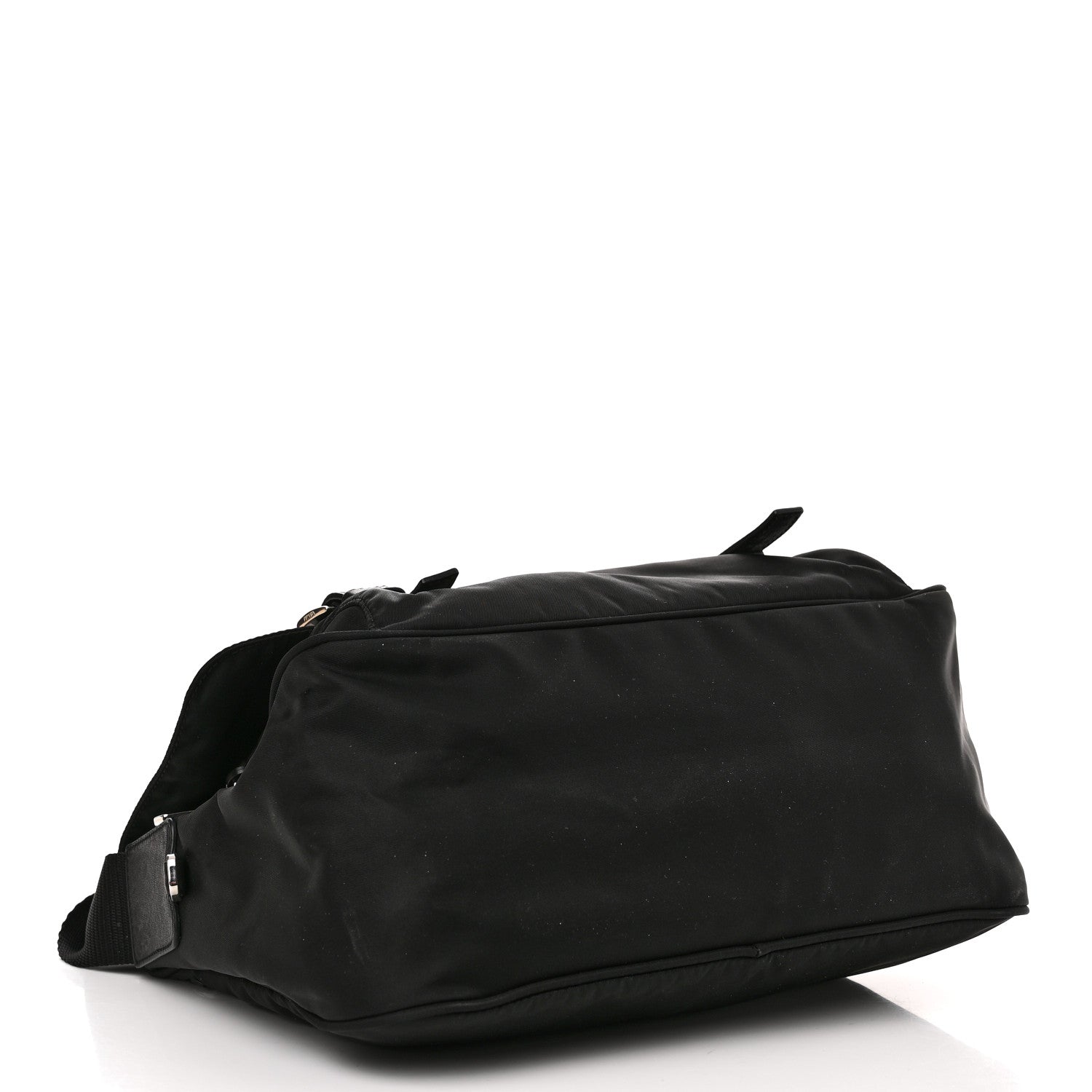 Prada Nylon Vela Messenger Bag Black 4 of 9