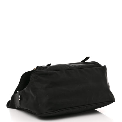 Prada Nylon Vela Messenger Bag Black 4 of 9
