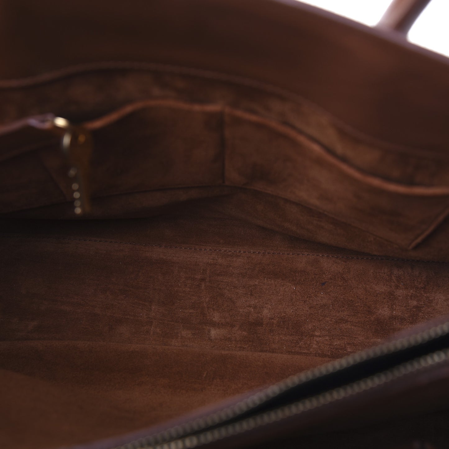 Calfskin Large Sac De Jour Carryall Cognac