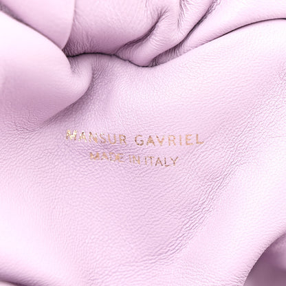 Mansur Gavriel Lambskin Mini Cloud Clutch Lavender 6 of 10