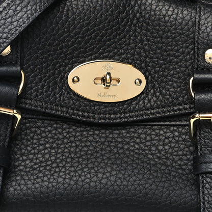 Mulberry Heavy Grain Mini Alexa Black 7 of 10