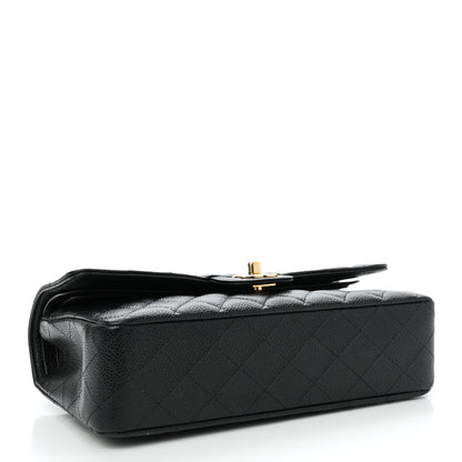 Chanel Caviar Quilted Medium Double Flap Black 4 of 11