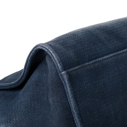 Chanel Canvas Medium Deauville Tote Dark Blue 2 of 18