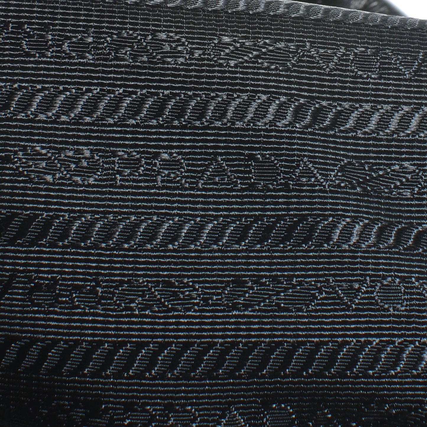 Nappa Ruffle Bag Black
