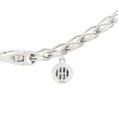 John Hardy Sterling Silver Bamboo Link Chain Necklace 5 of 6
