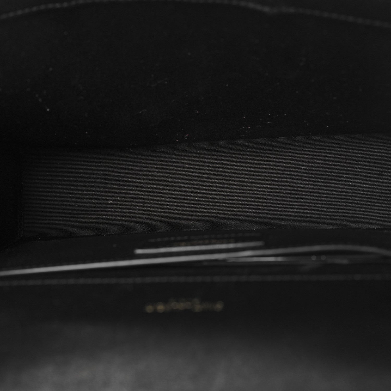 Saint Laurent Lambskin Mixed Matelasse Triquilt Medium Monogram Satchel Black 5 of 9