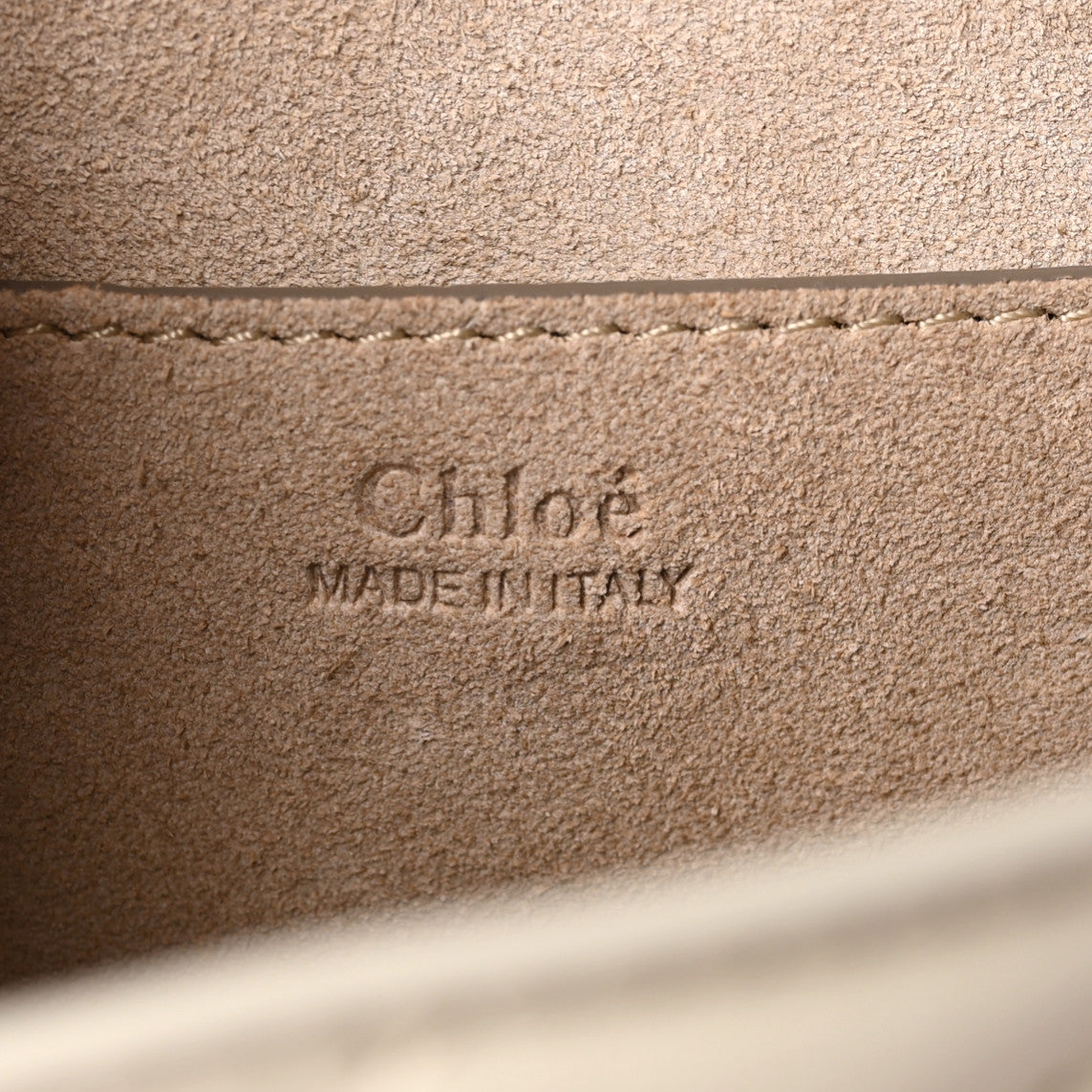 Chloe Calfskin Quilted Mini Drew Bijou Shoulder Bag Natural White 7 of 9