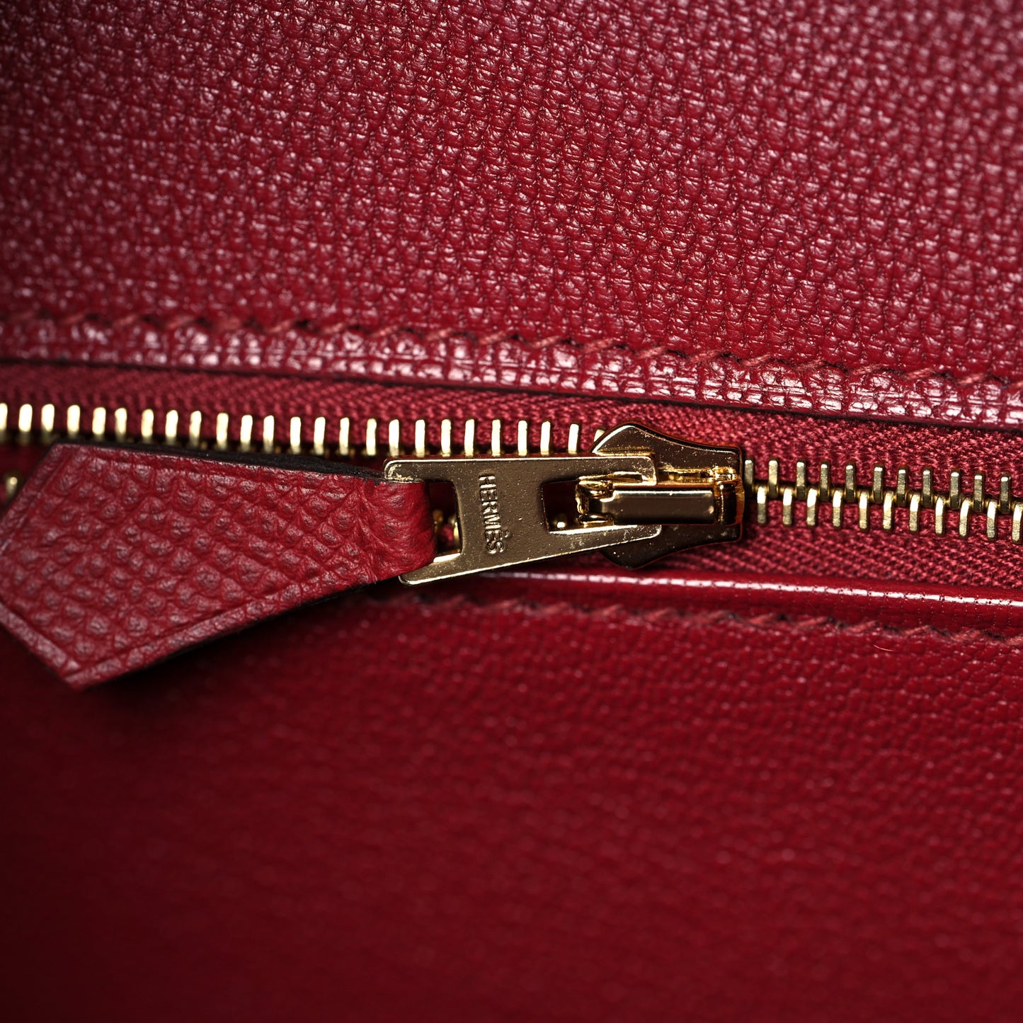 Epsom Birkin Sellier 30 Rouge Grenat