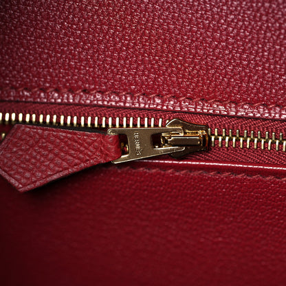 Hermes Epsom Birkin Sellier 30 Rouge Grenat 19 of 31