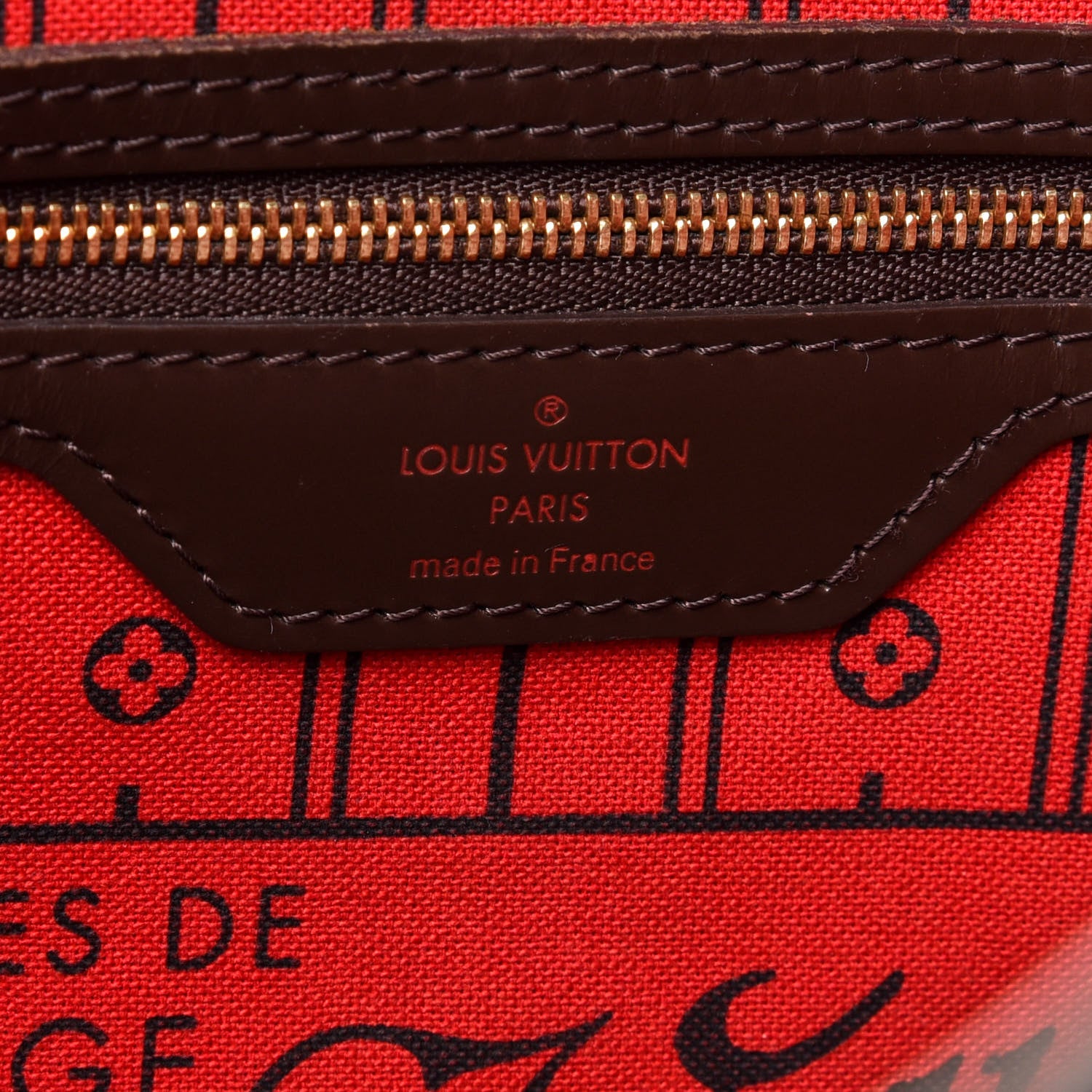 Louis Vuitton Damier Ebene Neverfull MM 5 of 11