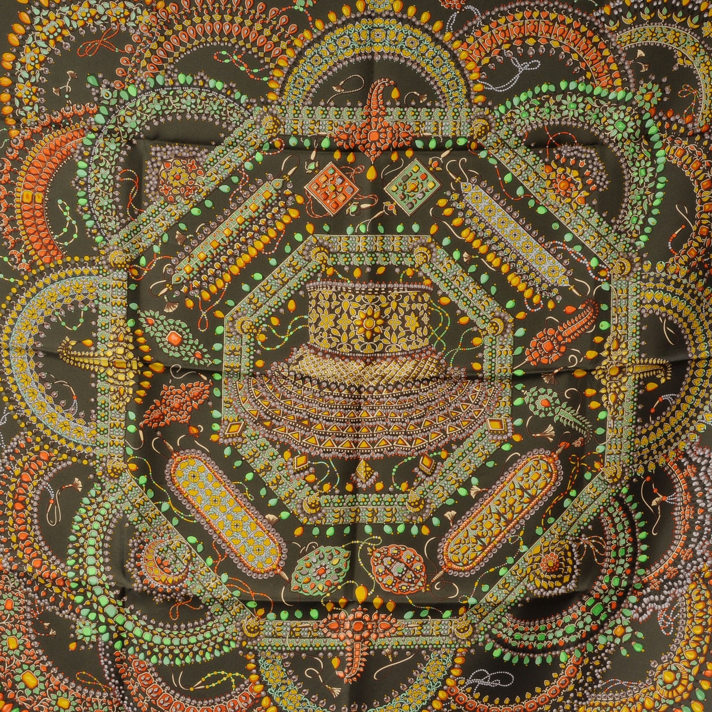 Silk Parures Des Maharajas Scarf 90